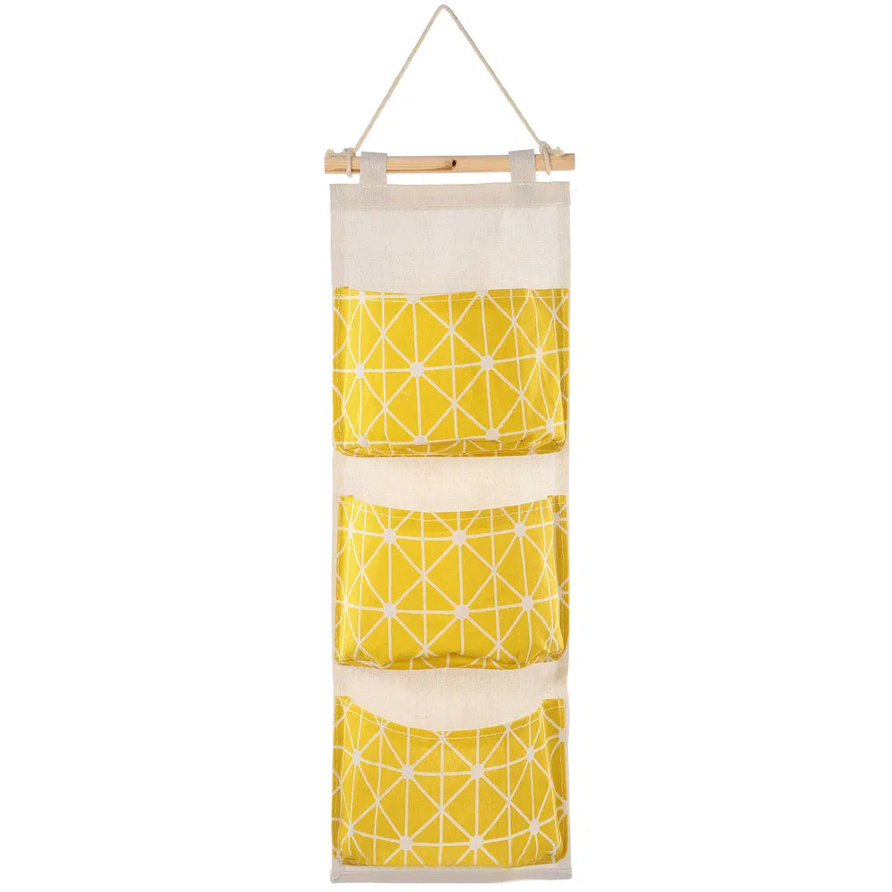 3-Pocket Hanging Wall Organizer