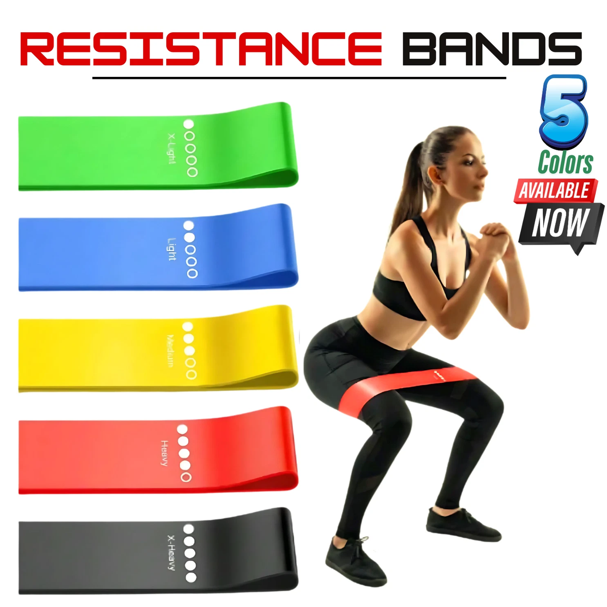 Resistance Loop Bands (Set of 5)