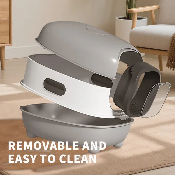 Extra-Large Enclosed Cat Litter Box