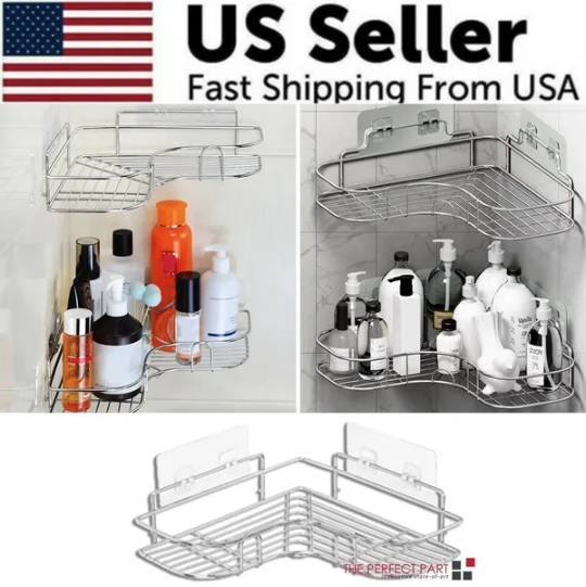 Stainless Steel Corner Shower Caddy