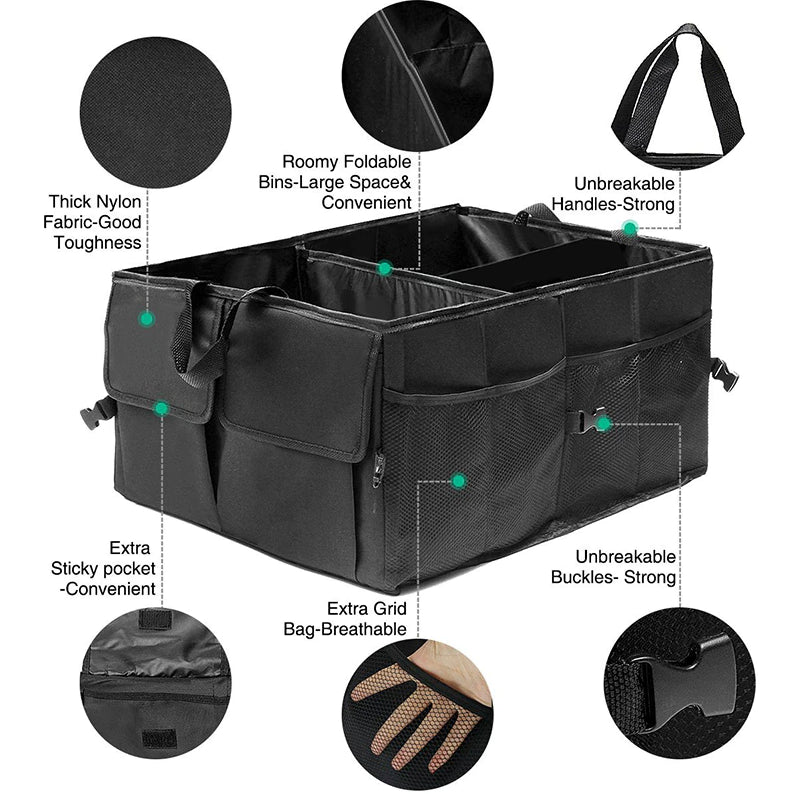Collapsible Car Trunk Organizer (40 L)