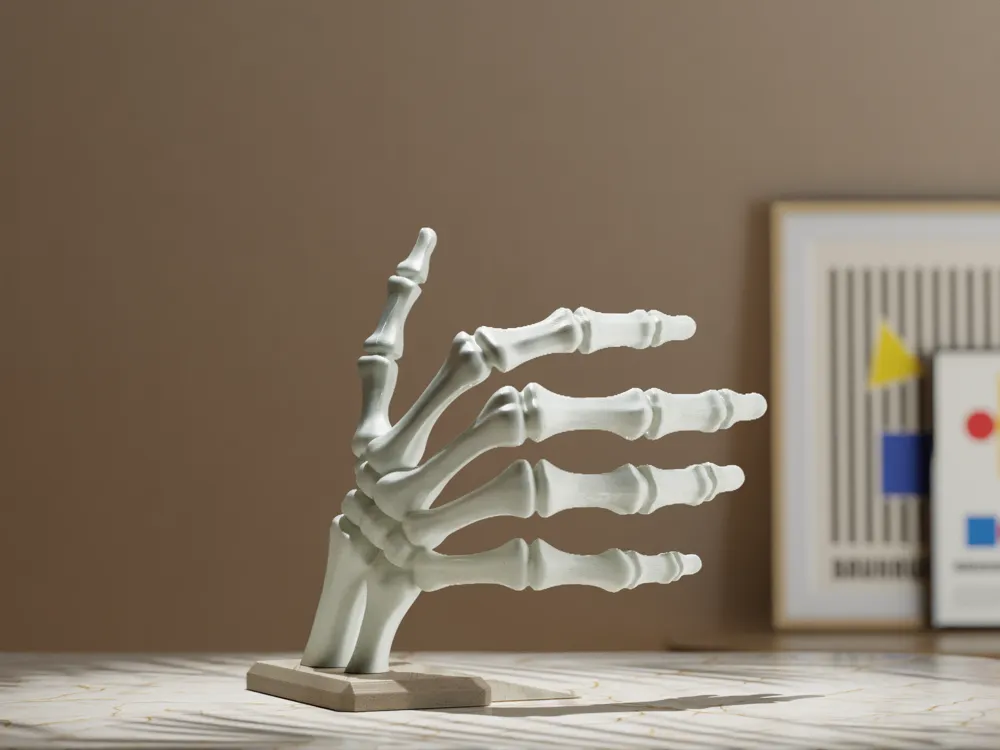 Skeleton Hand Bookend
