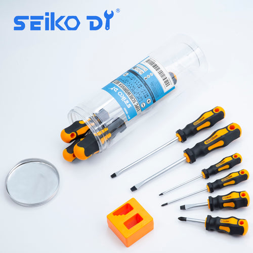 10-Piece Screwdriver Set (3–6 in)