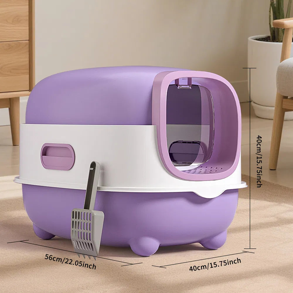 Extra-Large Enclosed Cat Litter Box