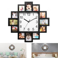 12-Photo Collage Wall Clock