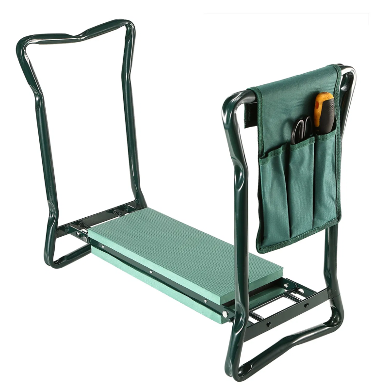 Foldable Garden Kneeler & Seat with Tool Pouch