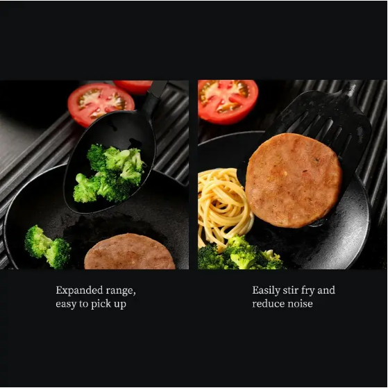 5-Piece Nylon Cooking Utensil Set with Steel Handles