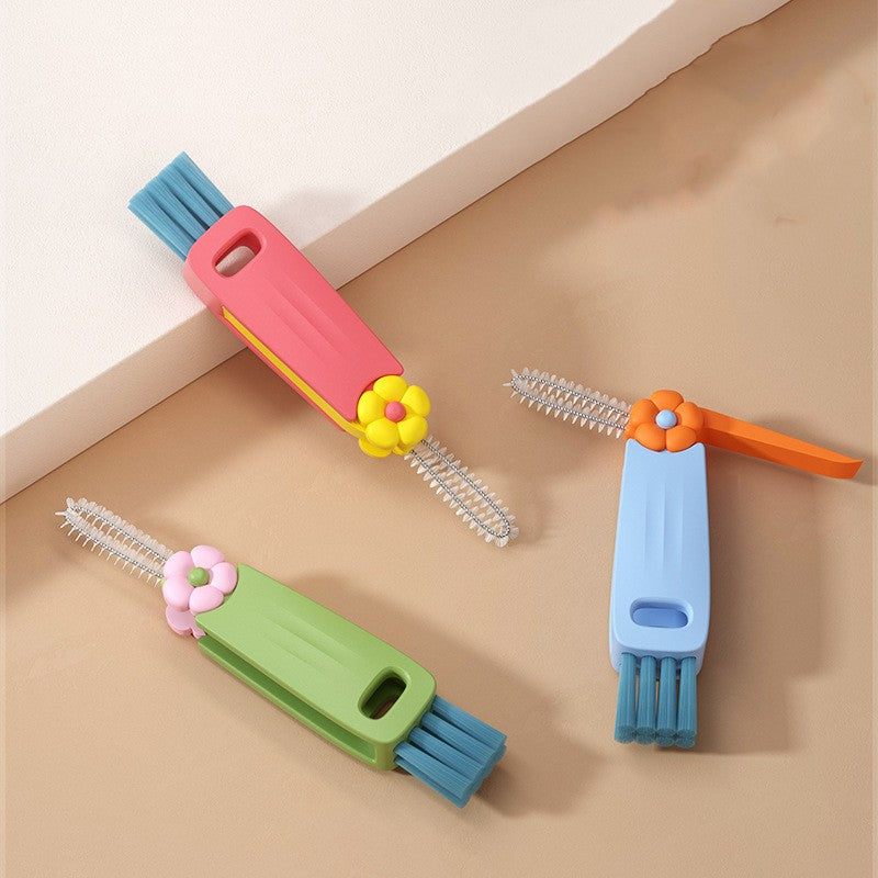 3-in-1 Water Bottle & Lid Cleaning Brush Set (3 pcs)