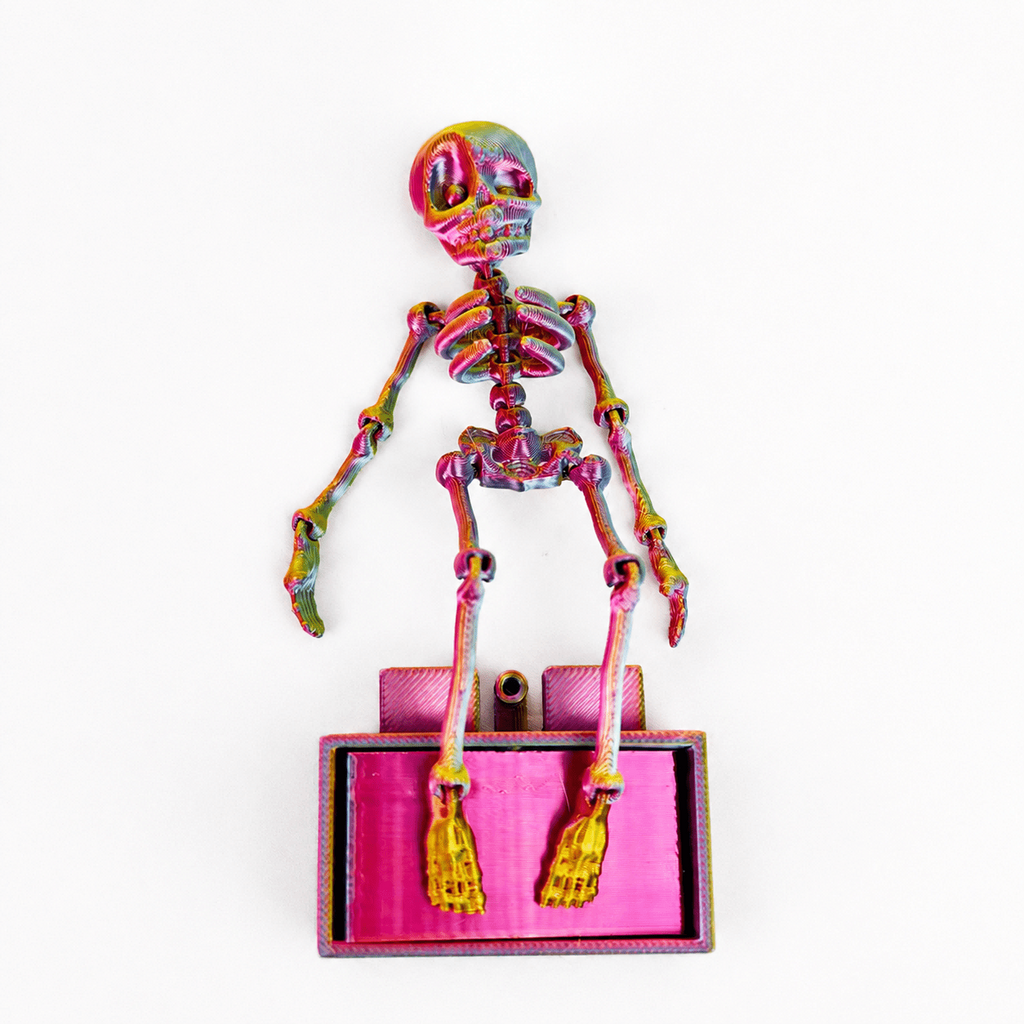 Dancing Skeleton Aquarium Ornament