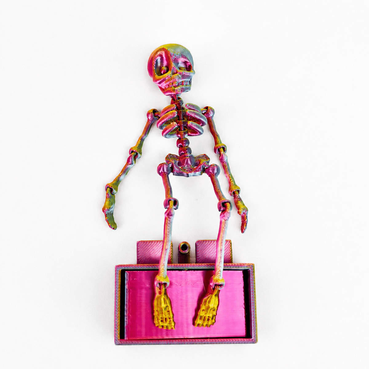 Dancing Skeleton Aquarium Ornament