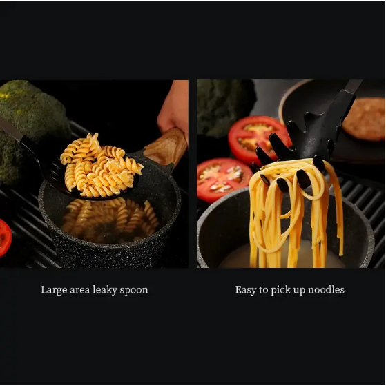 5-Piece Nylon Cooking Utensil Set with Steel Handles