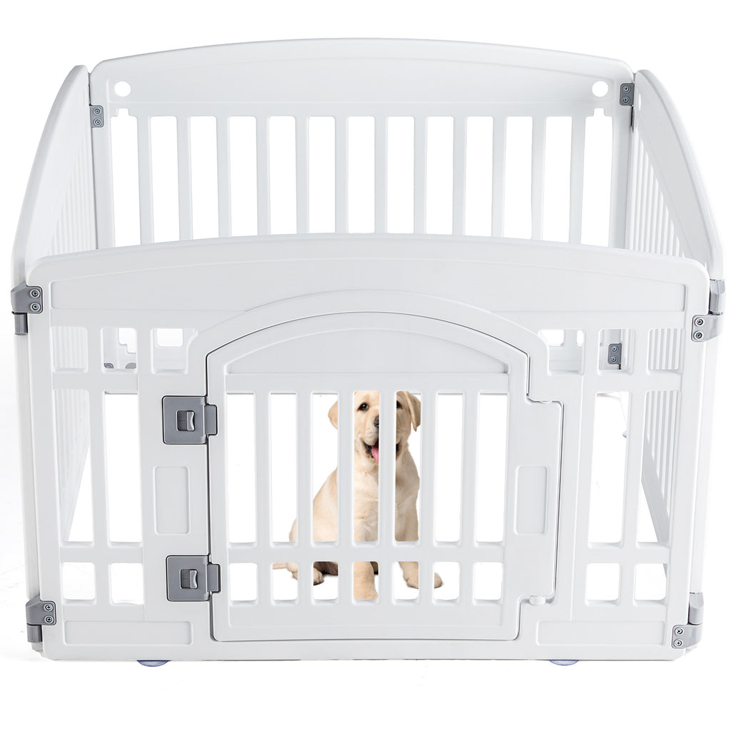 Metal Dog Playpen Fence (4 or 6 Panels)