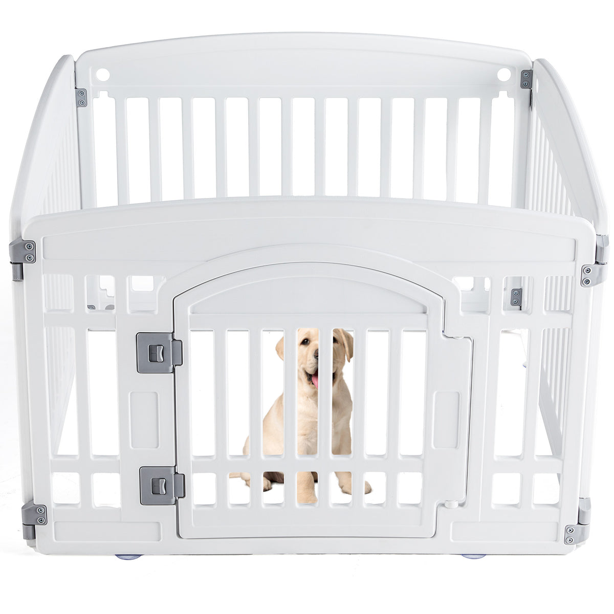 Metal Dog Playpen Fence (4 or 6 Panels)