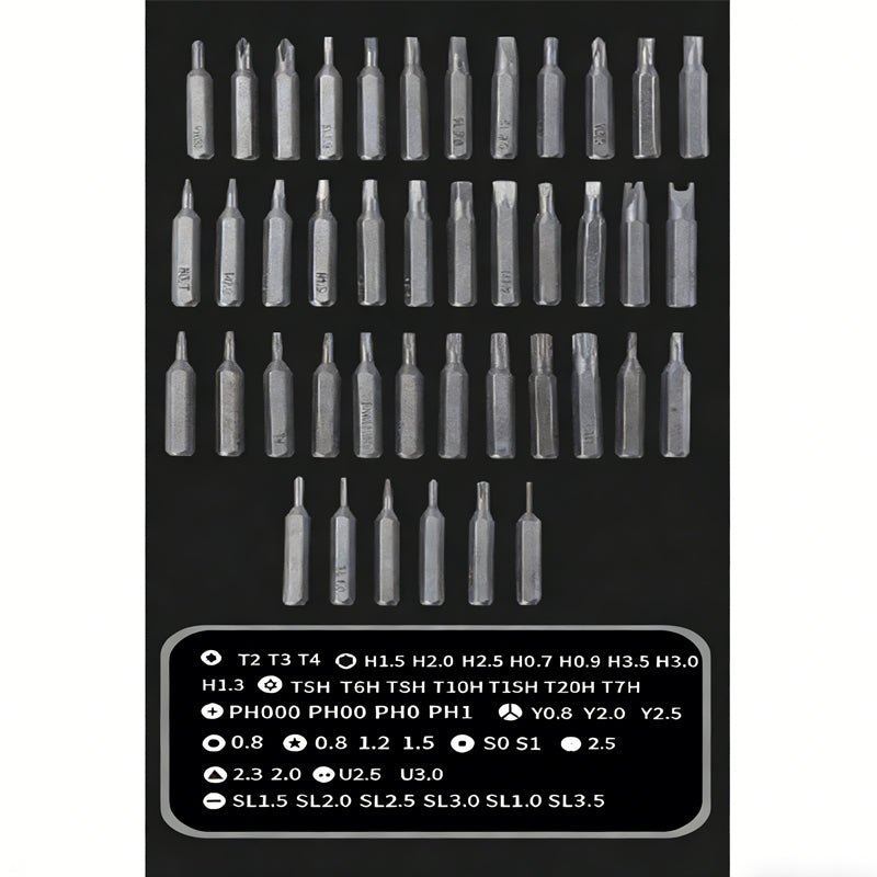 45-in-1 Precision Screwdriver Set with Case
