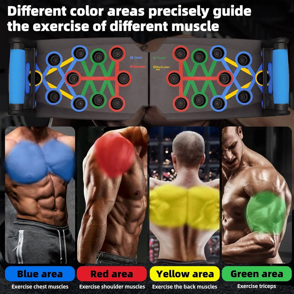 28-in-1 Push-Up Board System