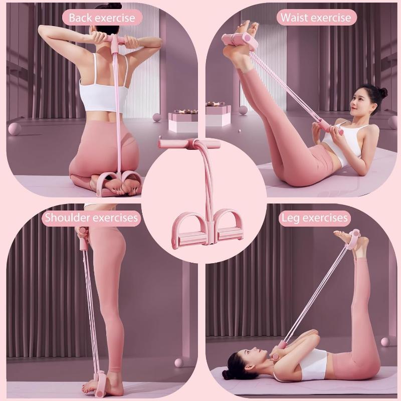 6-Tube Foot Pedal Resistance Band
