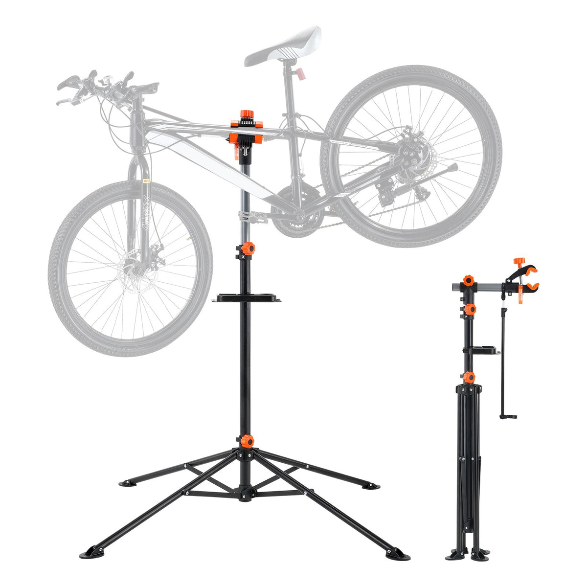 Bike Repair Stand (Steel, Adjustable)