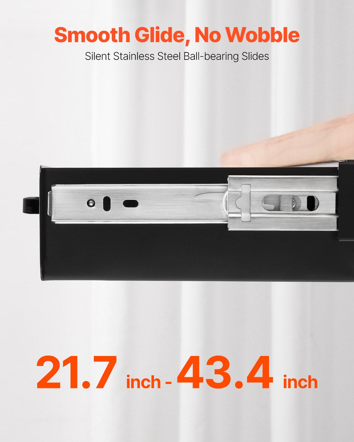 22 in Under-Desk Slide-Out Drawer