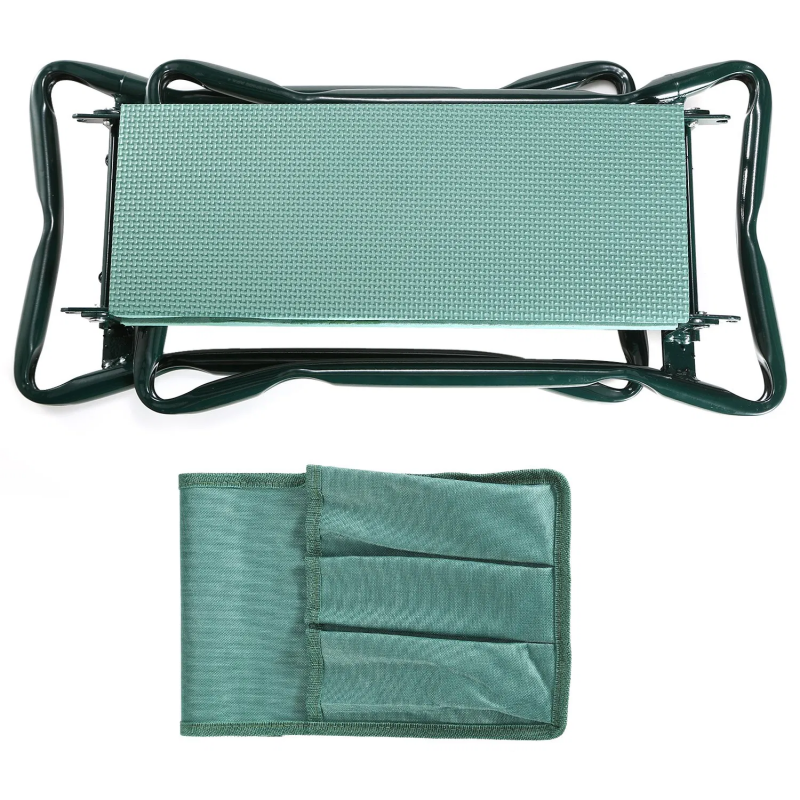 Foldable Garden Kneeler & Seat with Tool Pouch