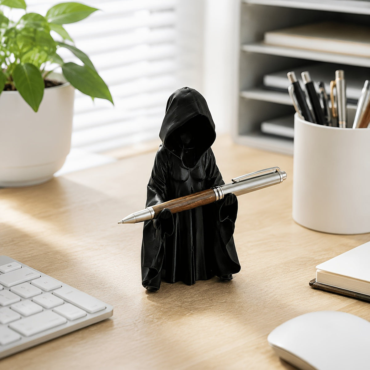 Hooded Reaper Pen Holder