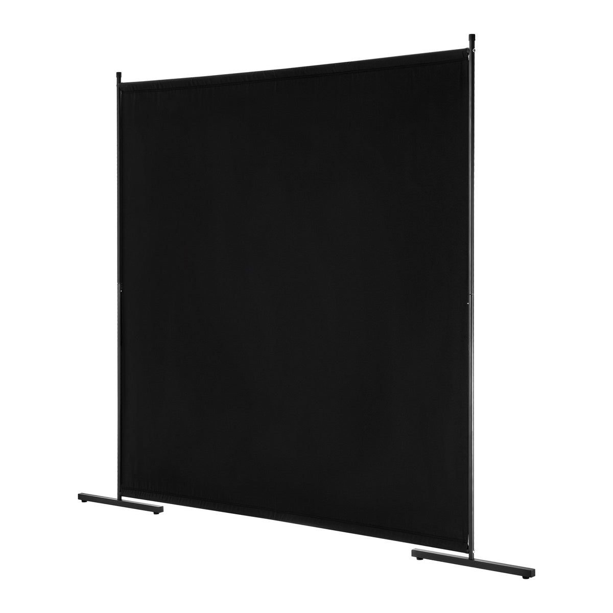 Single-Panel Room Divider (6 ft, Black)