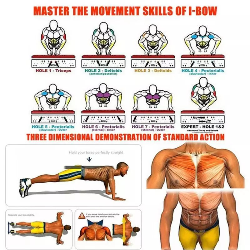 28-in-1 Push-Up Board System