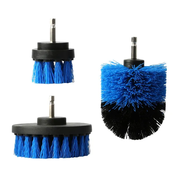 Drill Brush Attachment Set (3 Pieces)