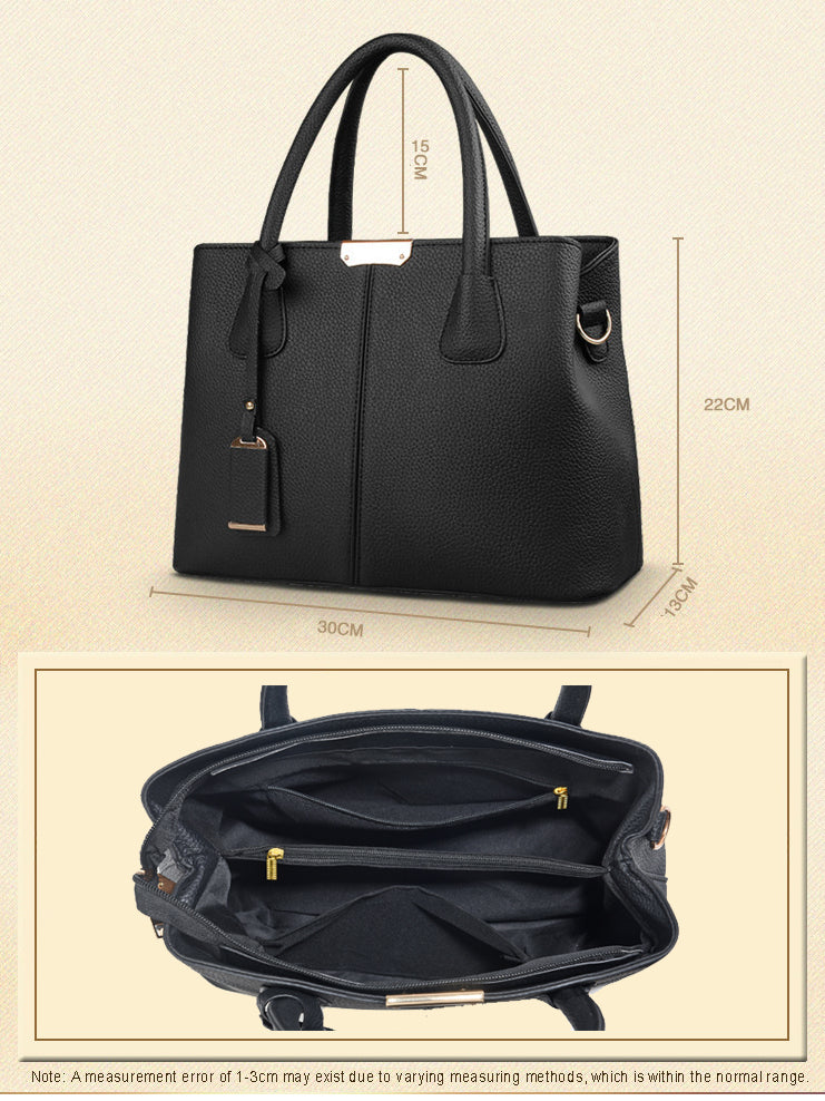Large Tote Bag with Removable Strap