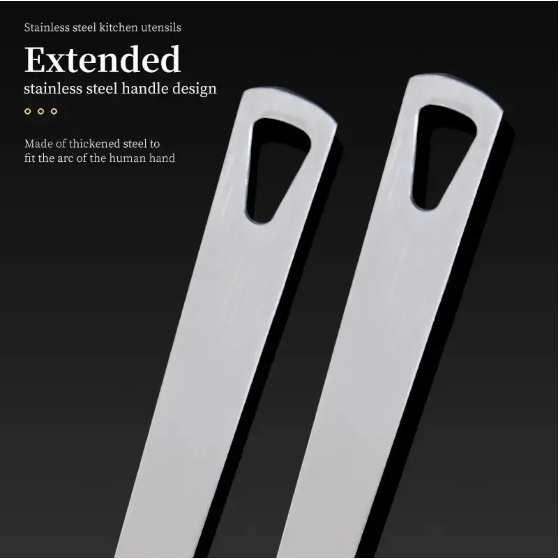 5-Piece Nylon Cooking Utensil Set with Steel Handles