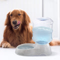 Gravity Pet Water Dispenser (3.5 L / 1 gal, Beige)