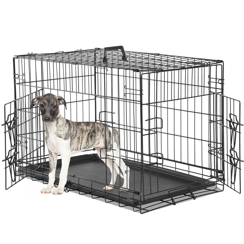 36 in Double-Door Folding Wire Dog Crate