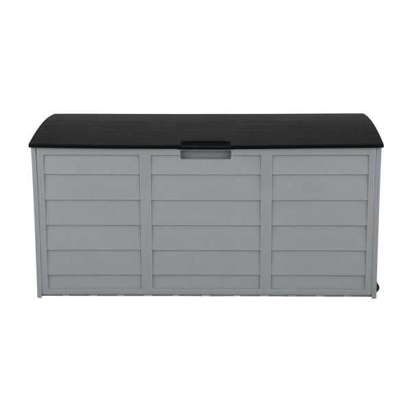 Outdoor Patio Storage Box, 75 Gallon (Black Lid)