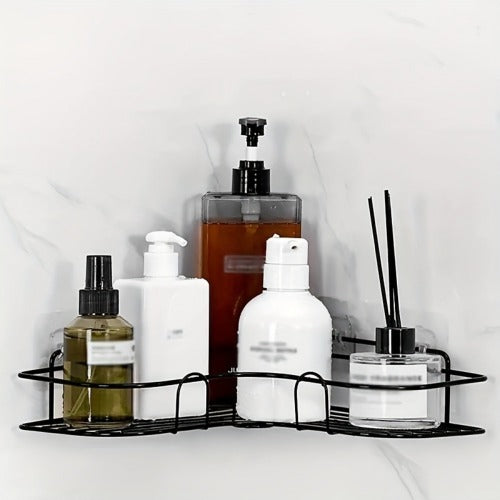 No-Drill Triangle Shower Shelf