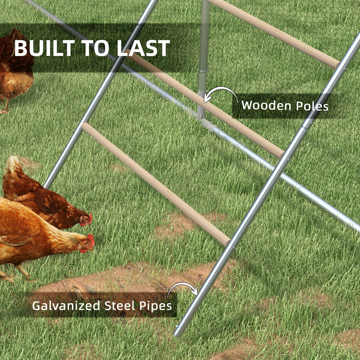 Chicken Roosting Ladder, 4 Levels (55 in)