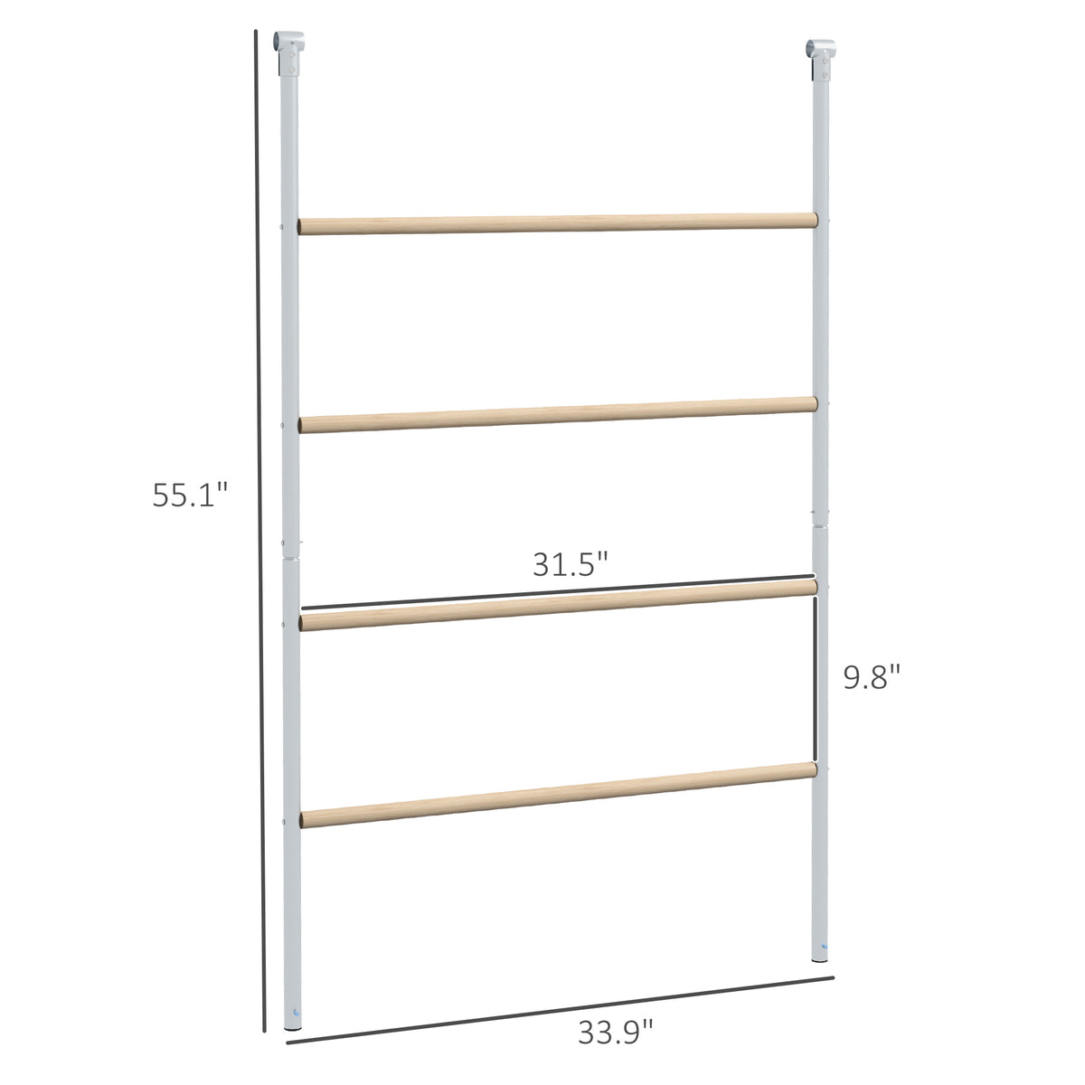 Chicken Roosting Ladder, 4 Levels (55 in)