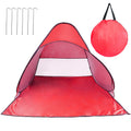 2–3 Person Pop-Up Beach Tent with Mesh Window