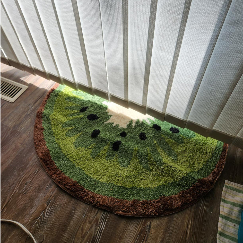 Kiwi Fruit Bath Mat (17.7 × 31.5 in)