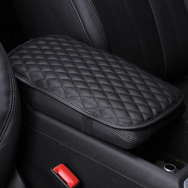 Car Center Console Armrest Cover (PU Leather)