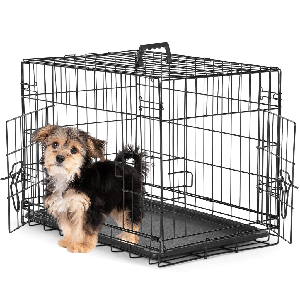 36 in Double-Door Folding Wire Dog Crate