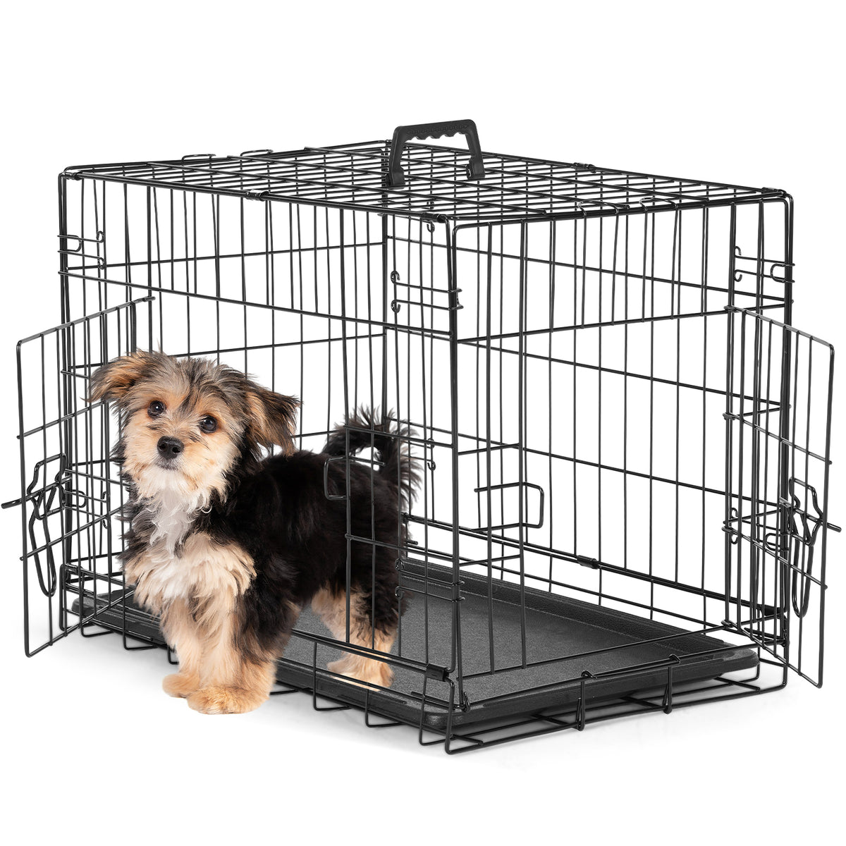 36 in Double-Door Folding Wire Dog Crate