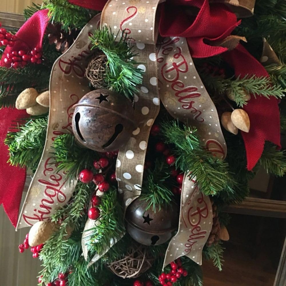 Christmas Candy Cane Teardrop Wreath (23.6 in)