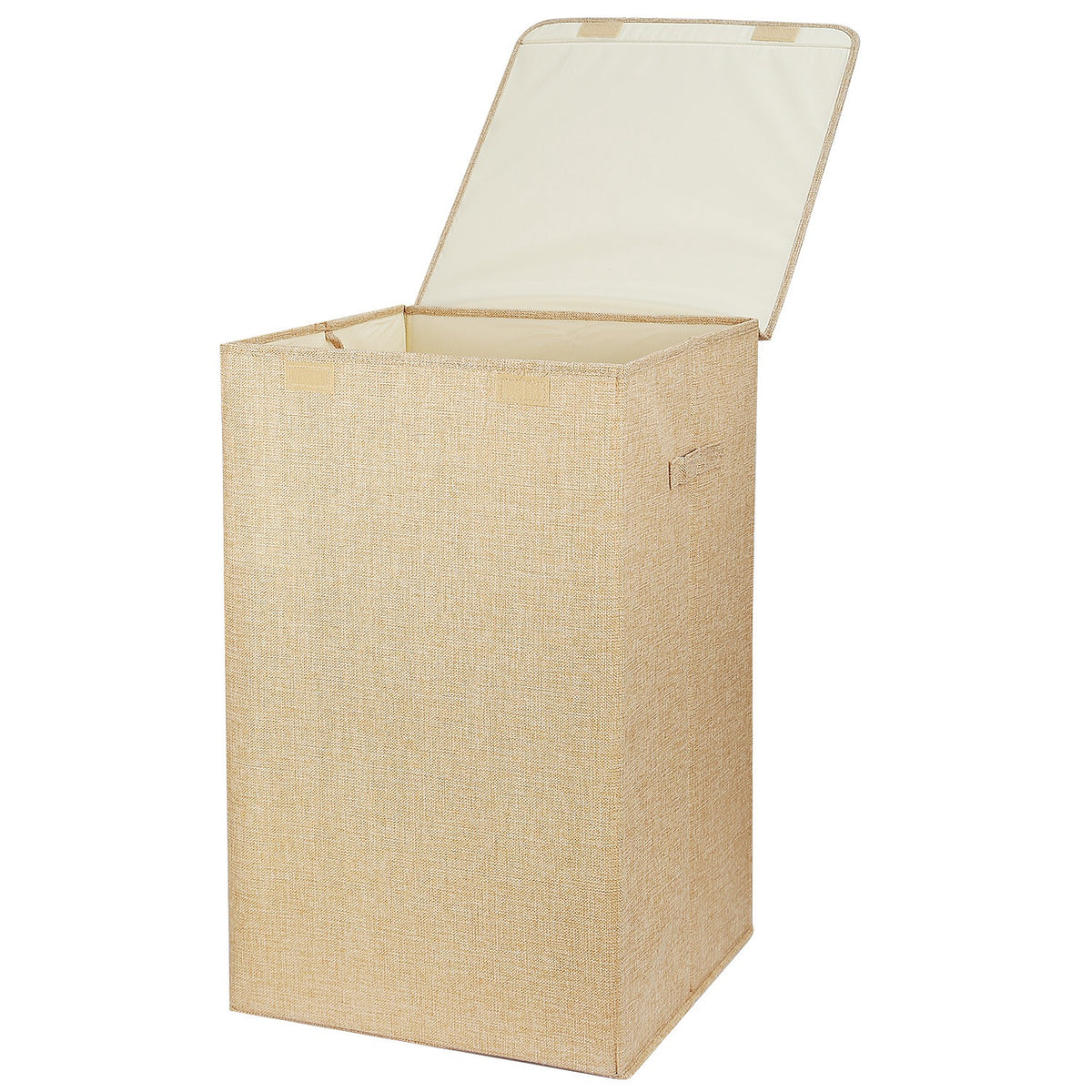 Foldable Laundry Hamper with Lid & Handles