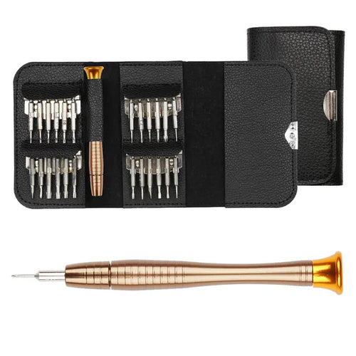 25-in-1 Precision Screwdriver Wallet Kit
