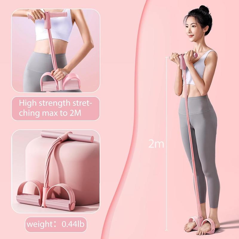 6-Tube Foot Pedal Resistance Band
