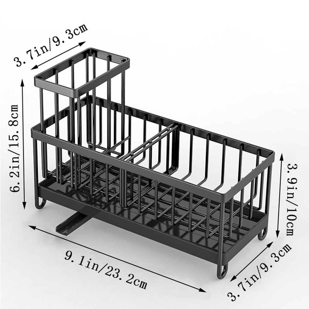 Kitchen Sink Caddy for Sponge, Brush & Soap