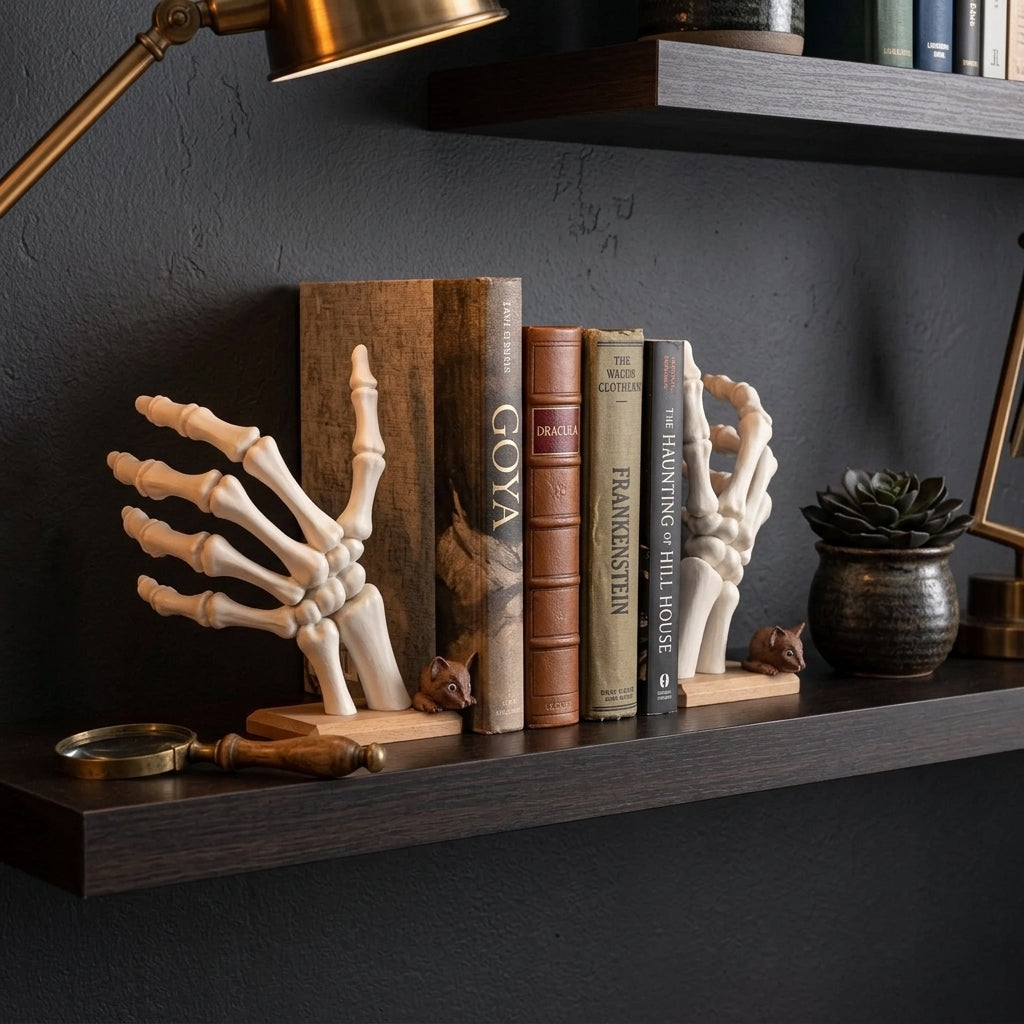 Skeleton Hand Bookend